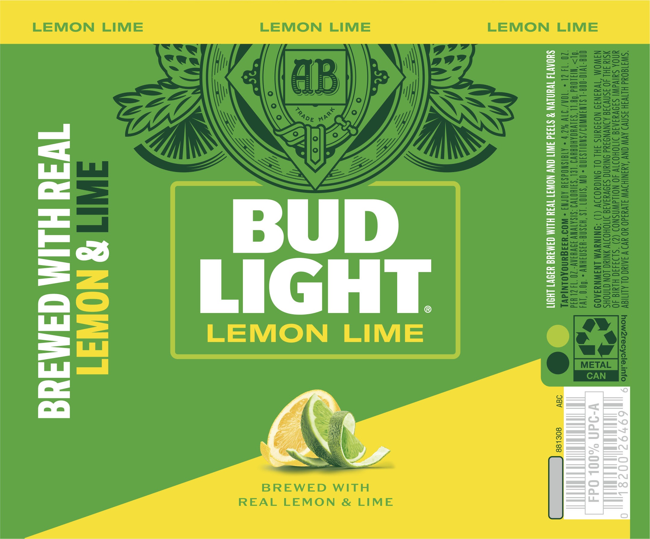 Bud Light Adding Lemon Lime Brand Extension