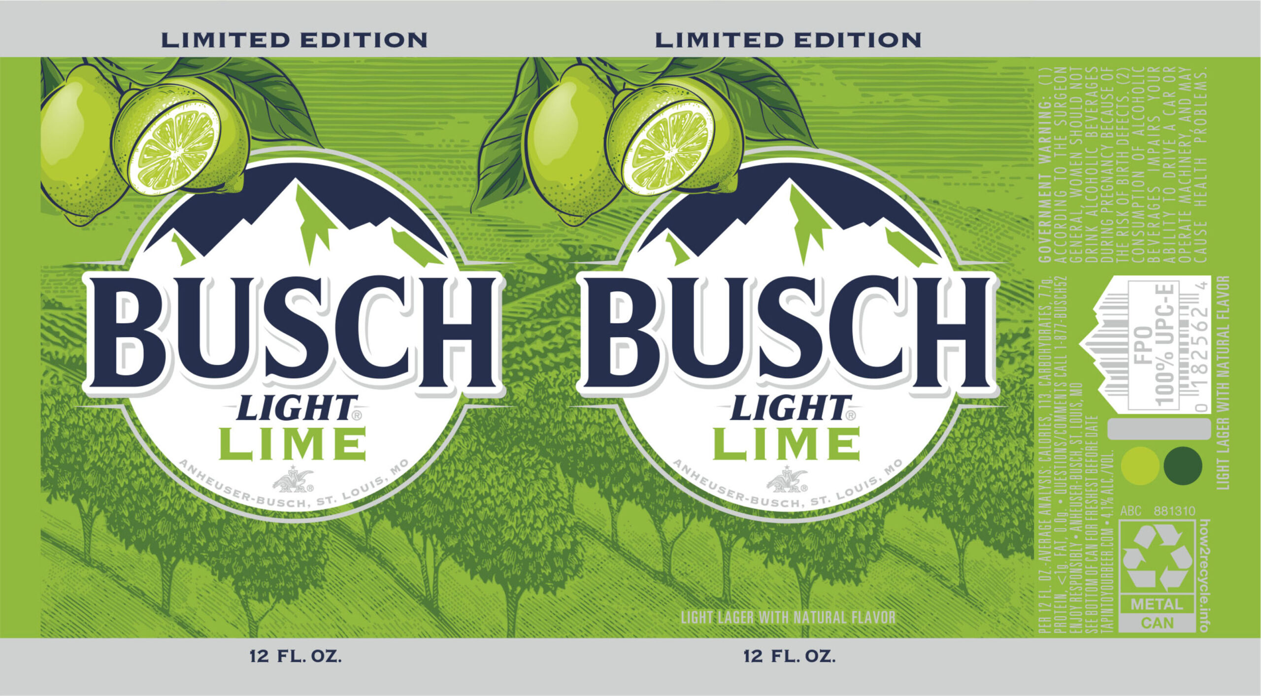 Anheuser-Busch Adding Busch Light Lime