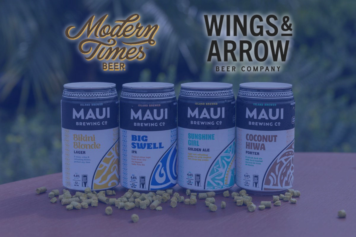 Maui Brewing Hands Over Management of Modern Times to Wings & Arrow Brewing